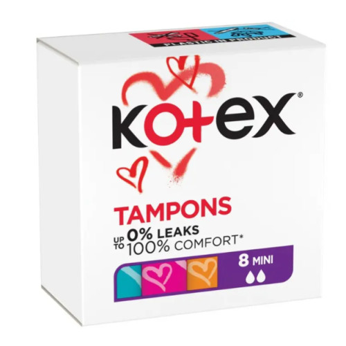 Тампони Kotex Mini, 8 шт.